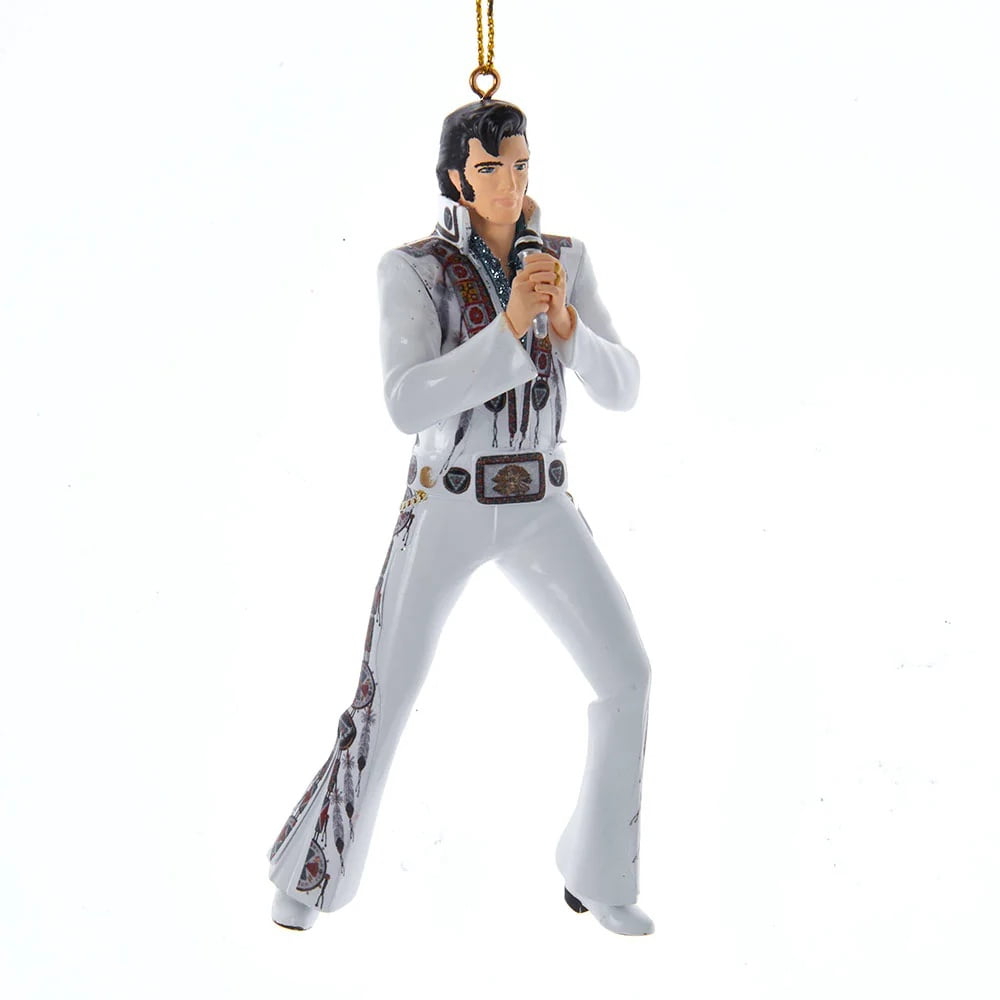 Kurt Adler Elvis Presley Old Indian Jumpsuit Ornament