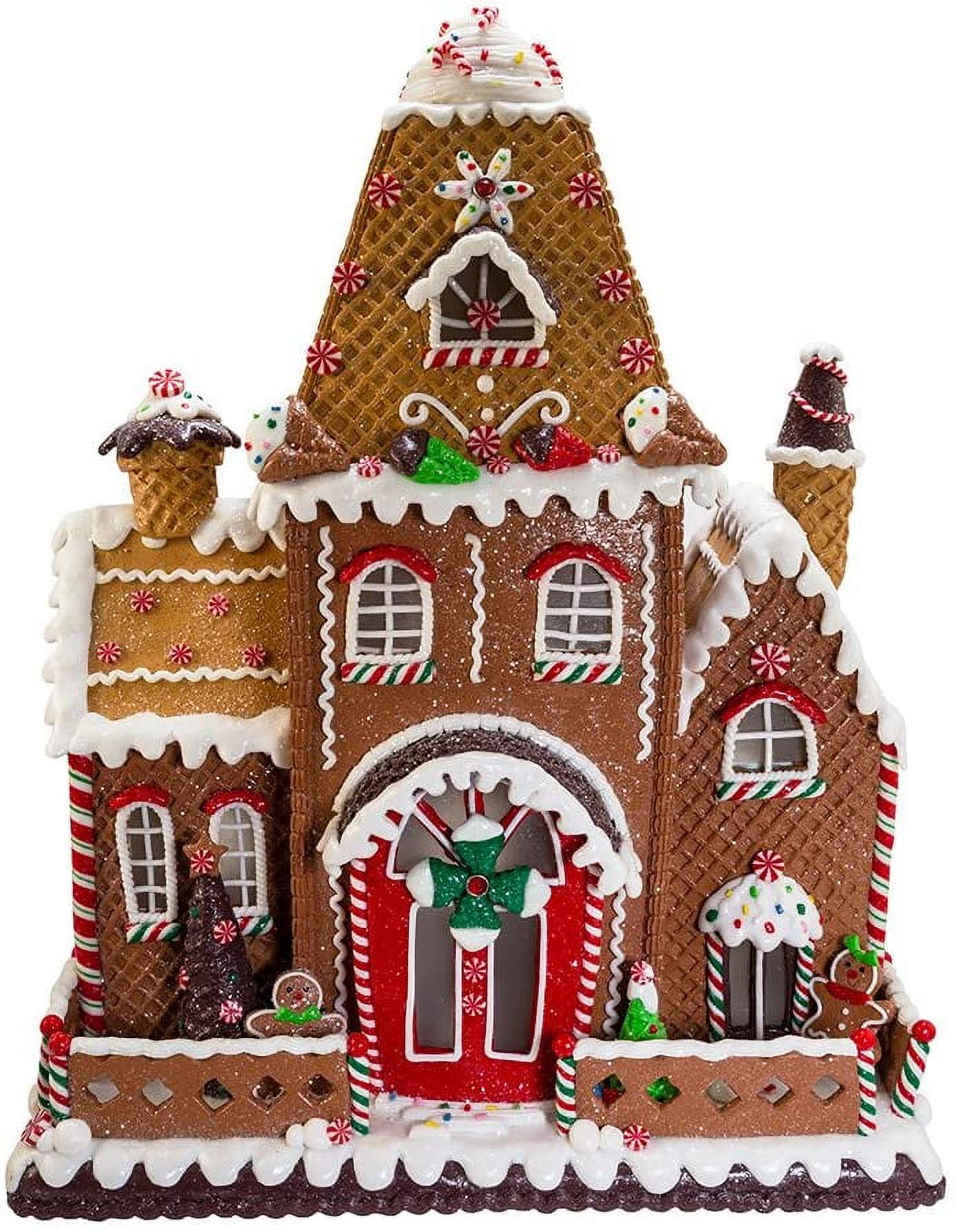 Kurt Adler Fancy Clay Dough Gingerbread House - Walmart.com