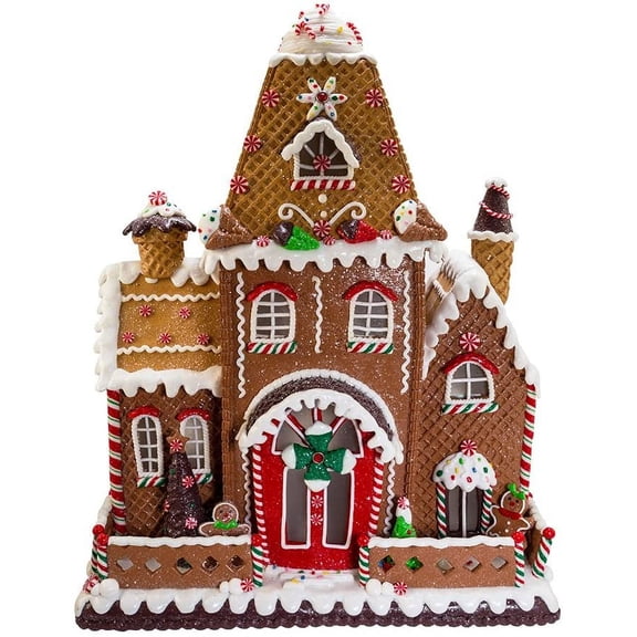 Kurt Adler Fancy Clay Dough Gingerbread House