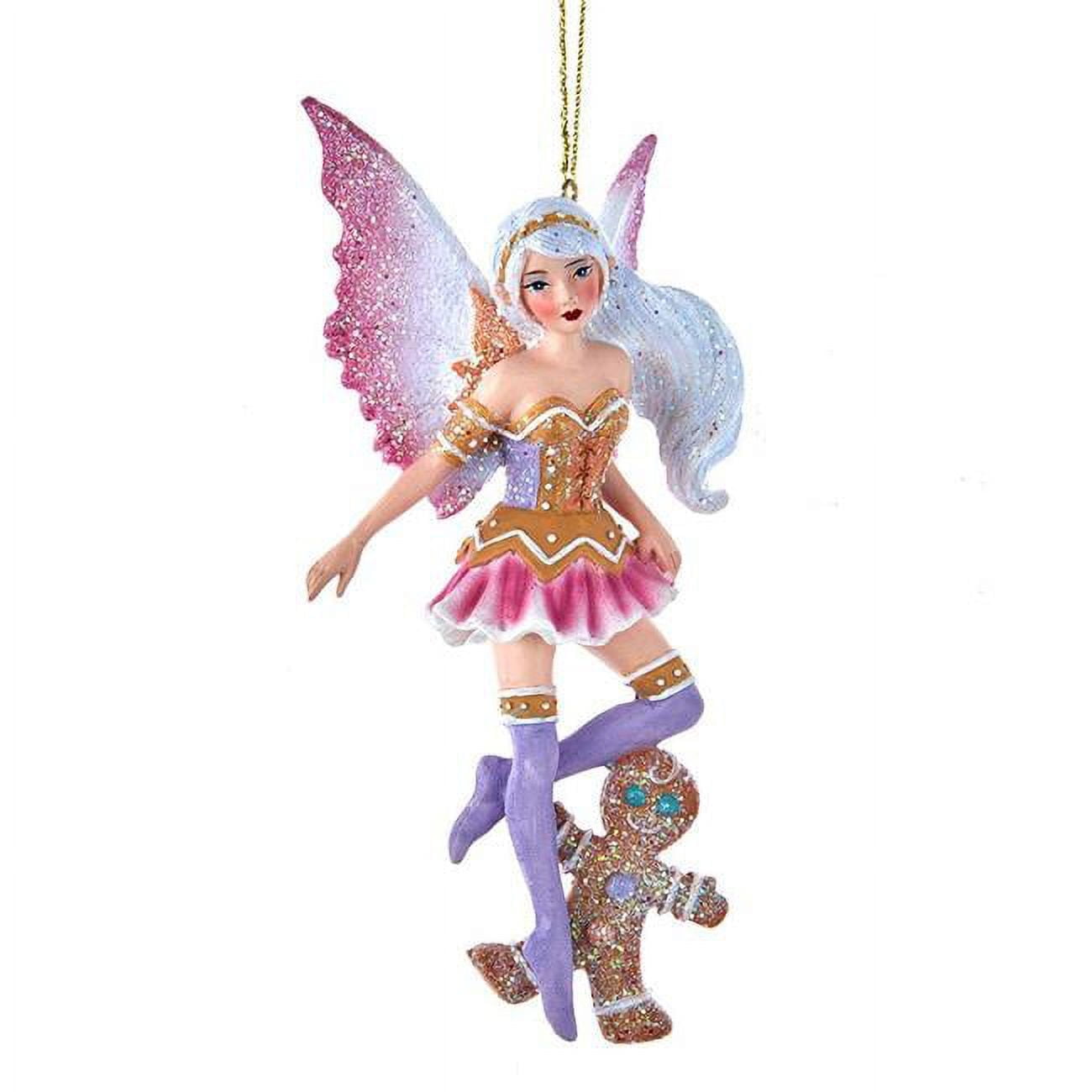 Kurt Adler Gingerbread Fairy Christmas Ornament