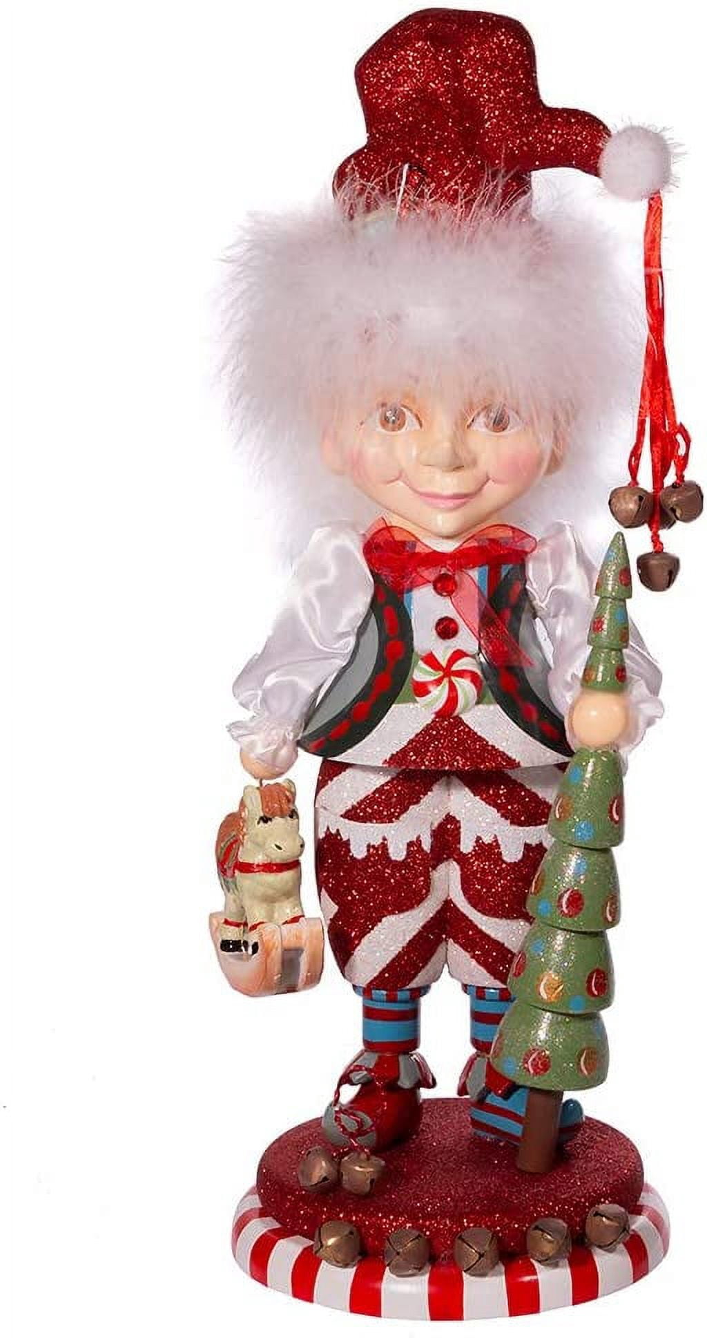 Kurt Adler Hollywood Nutcrackers Elf with Tree Nutcracker, 15 ...