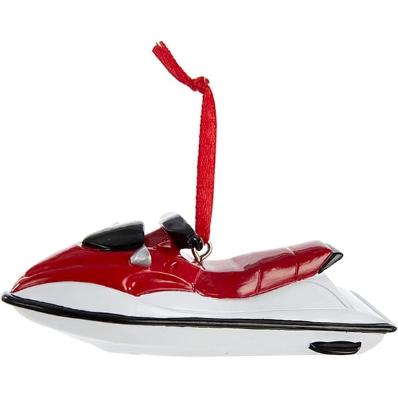 Kurt S. Adler Jet Ski Resin Ornament, 3.5 inches