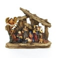 thumbnail image 1 of Kurt Adler Kurt S. Adler 7-Inch Resin Table, 11 Piece Stable Nativity Set, Multi, 1 of 7