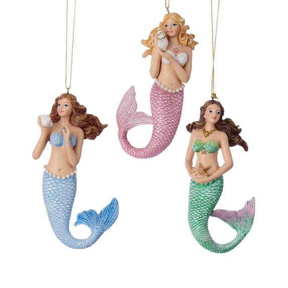 Kurt Adler MERMAID ORNAMENT 3A