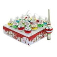 thumbnail image 1 of Kurt Adler Miniature Ornaments and Treetop, Set of 16, 1 of 2
