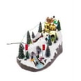 thumbnail image 1 of Kurt Adler Motion LED Christmas Skiing Village, 1 of 6