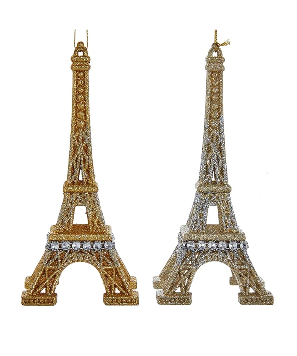 Kurt Adler Eiffel Tower Ornaments