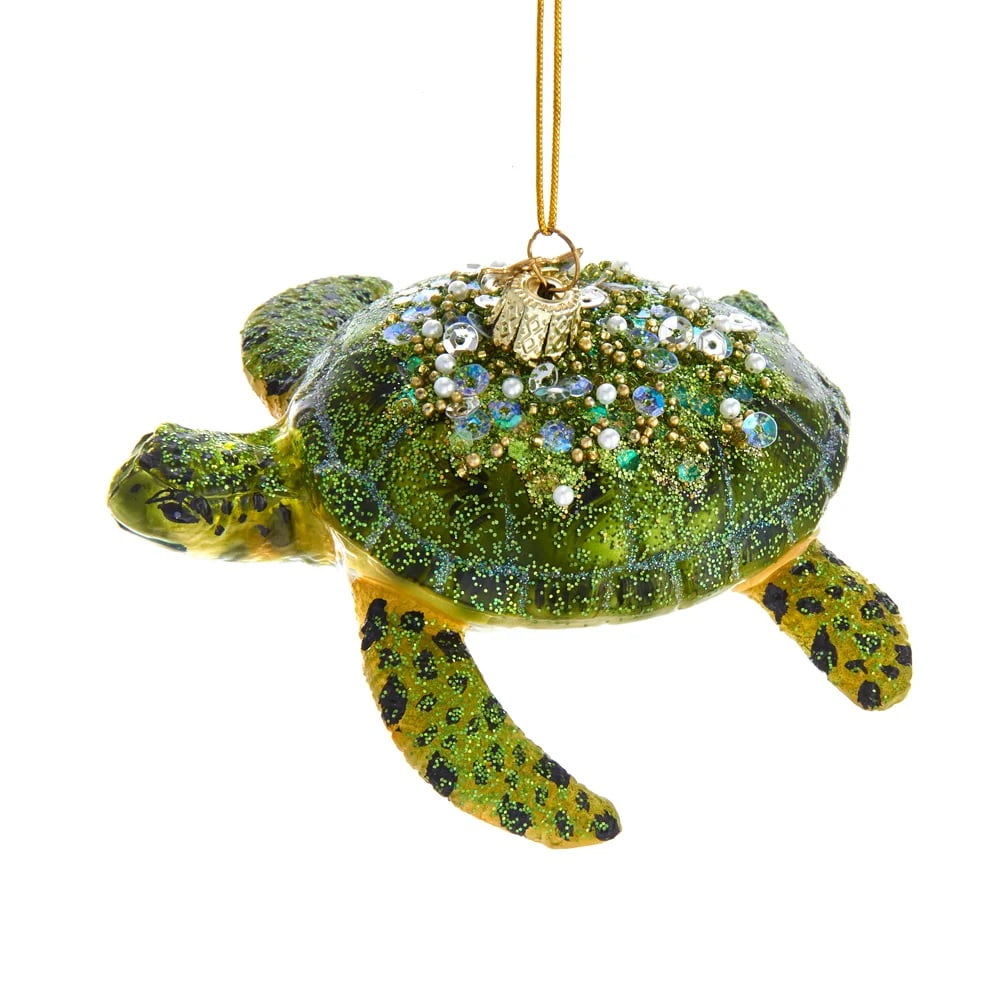 Kurt Adler Noble Gems Sea Otter Ornament