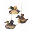 thumbnail image 1 of Kurt Adler PUPPY W/DUCK DECOY ORNAMENT - 3 ASSORTED: BROWN, TAN AND BLACK, 1 of 5