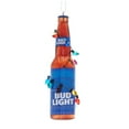 thumbnail image 1 of Kurt Adler Red and Blue Budweiser Bud Light Bottle with Christmas Bulbs Ornament, 1 of 3
