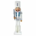 thumbnail image 1 of Kurt Adler 15-Inch White Russian Nutcracker – Traditional Holiday Decoration, 1 of 4