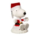 thumbnail image 1 of Kurt Adler Santa Snoopy Tree Topper, 1 of 4