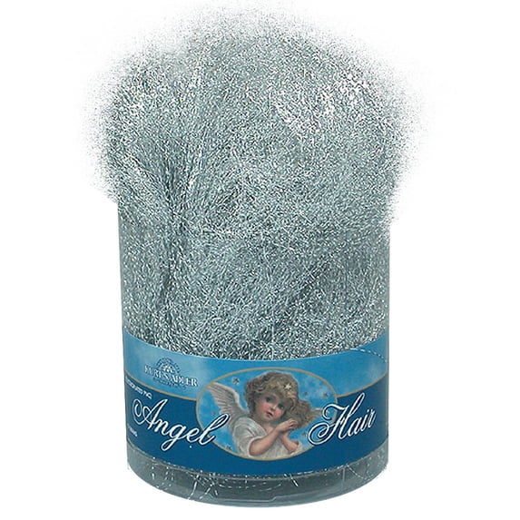 Kurt Adler Silver Craft Feathers, 15 Grams