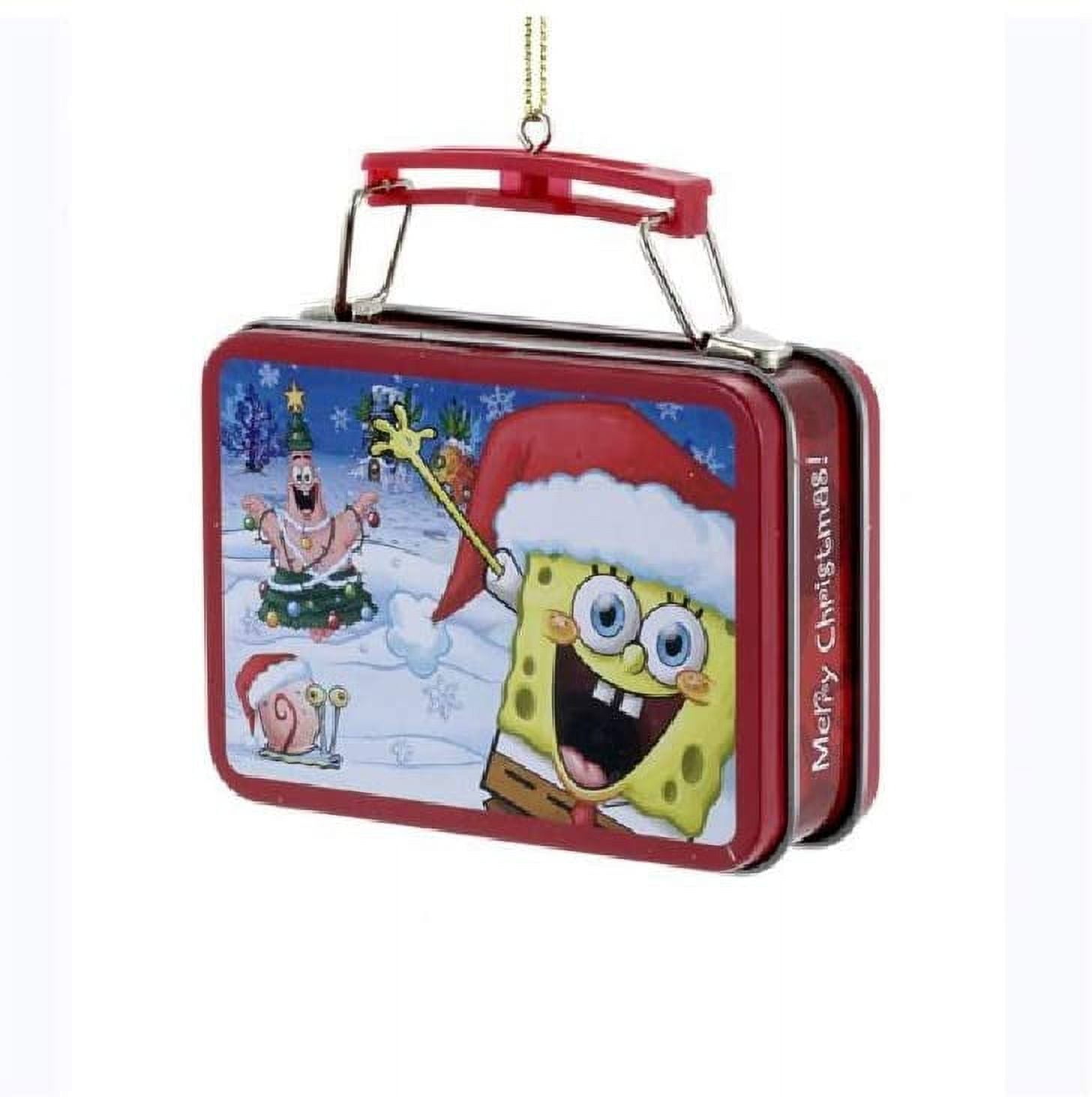 Spongebob Squarepants Collectible Metal Lunchbox. 
