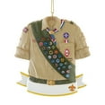 thumbnail image 1 of Kurt Adler Tan and Green Eagle Scout Christmas Ornament, 1 of 2