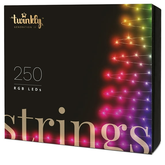 Kurt Adler Twinkly™ 250-Light RGB LED String Light Set