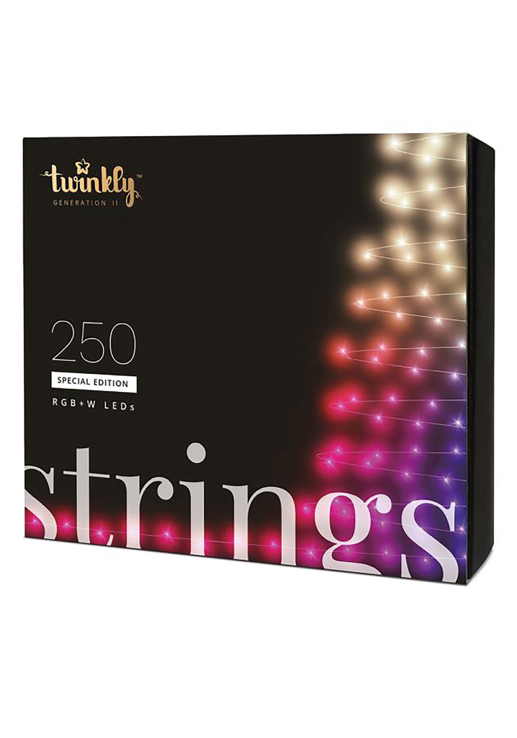 Kurt Adler Twinkly™ 250-Light RGBW LED String Light Set - image 1 of 6