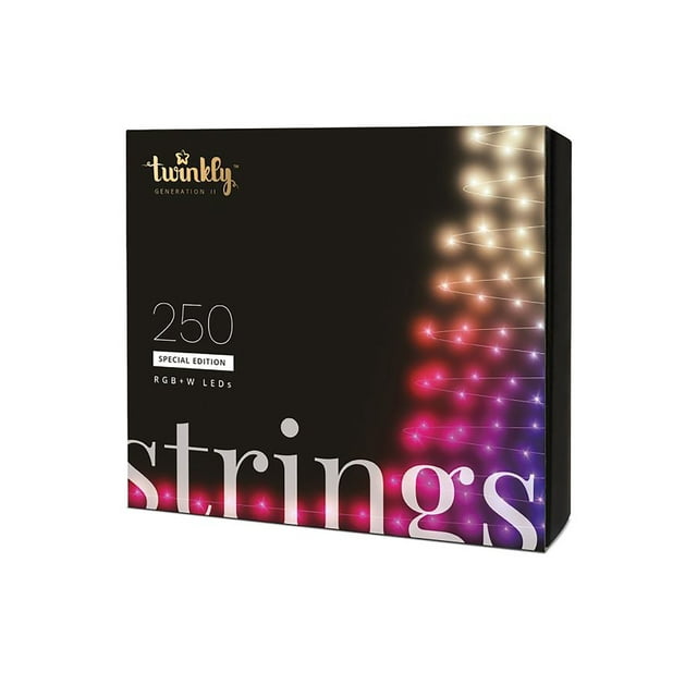 Kurt Adler Twinkly™ 250-Light RGBW LED String Light Set