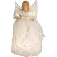 thumbnail image 1 of Kurt Adler UL 10-Light 10-Inch Gold and Ivory Angel Treetop, 1 of 5