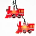 thumbnail image 1 of Kurt Adler UL 10-Light Red Train Light Set, 1 of 8