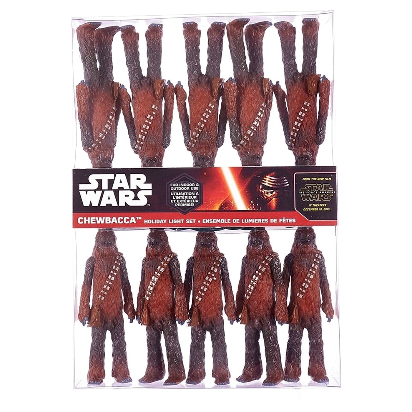 Kurt Adler Star Wars Chewbacca Life Day Light - Thumbnail 2