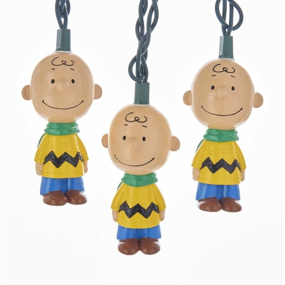 Kurt Adler UL 10 Lights Charlie Brown Light Set
