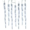 thumbnail image 1 of Kurt Adler UL 60-Light Dual Color Pure White/Warm White LED 12-Piece Icicle String Light Set, 1 of 3