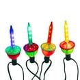 thumbnail image 1 of Kurt Adler UL 7-Light LED Multicolor Bubble String Light Set, 1 of 4
