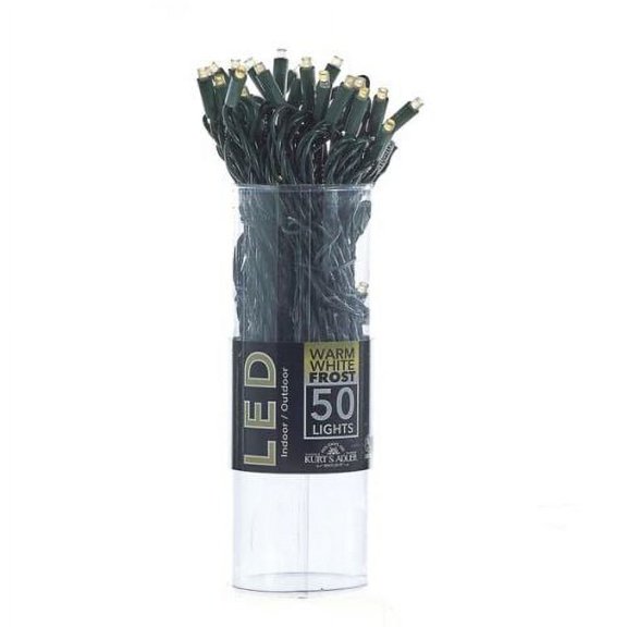 Kurt Adler UL4100WWF 50-Light White Light Set