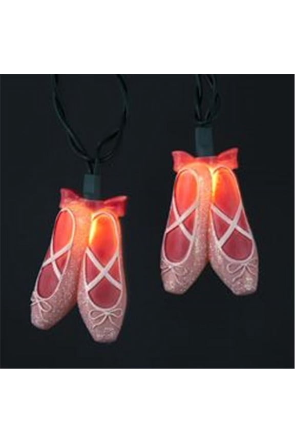 Kurt Adler UL4203 Ballet Slippers Light Set, 10 Light