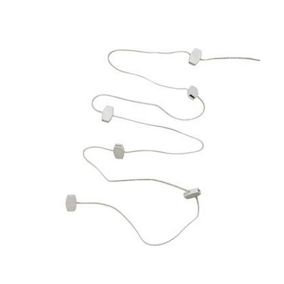 Kurt Adler USB White Wire Extension Cord With 12 Power Outlets