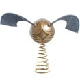 thumbnail image 1 of Kurt Adler UnLit Harry Potter Quidditch Snitch Treetop, Multicolor, 10", 1 of 2