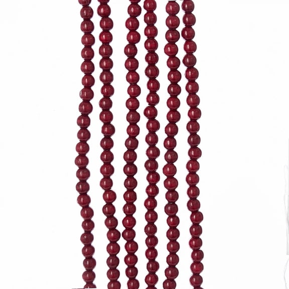 KSA Red Beaded Christmas Garland
