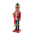 thumbnail image 1 of Kurt Adler charming 15-Inch Red and Green With Horn Nutcracker, 1 of 8
