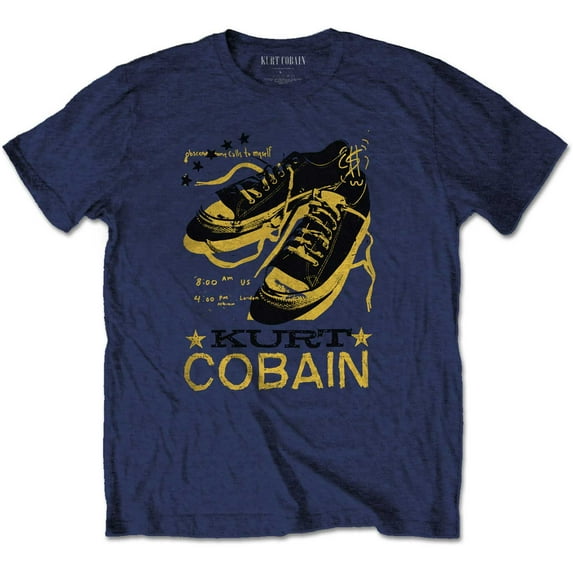Kurt Cobain Kids T-Shirt: Laces (7-8 Years)