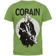 thumbnail image 1 of Kurt Cobain Men's Standing Guitar Photo Short Sleeve T Shirt, 1 of 2