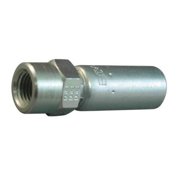 Kurt Crimp Fitting,Straight,3/8" ID,FNPT FP-06-06