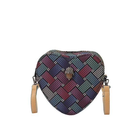 Kurt Gei Ger Eagle Head Heart Shaped Purse for Women Crossbody Bag