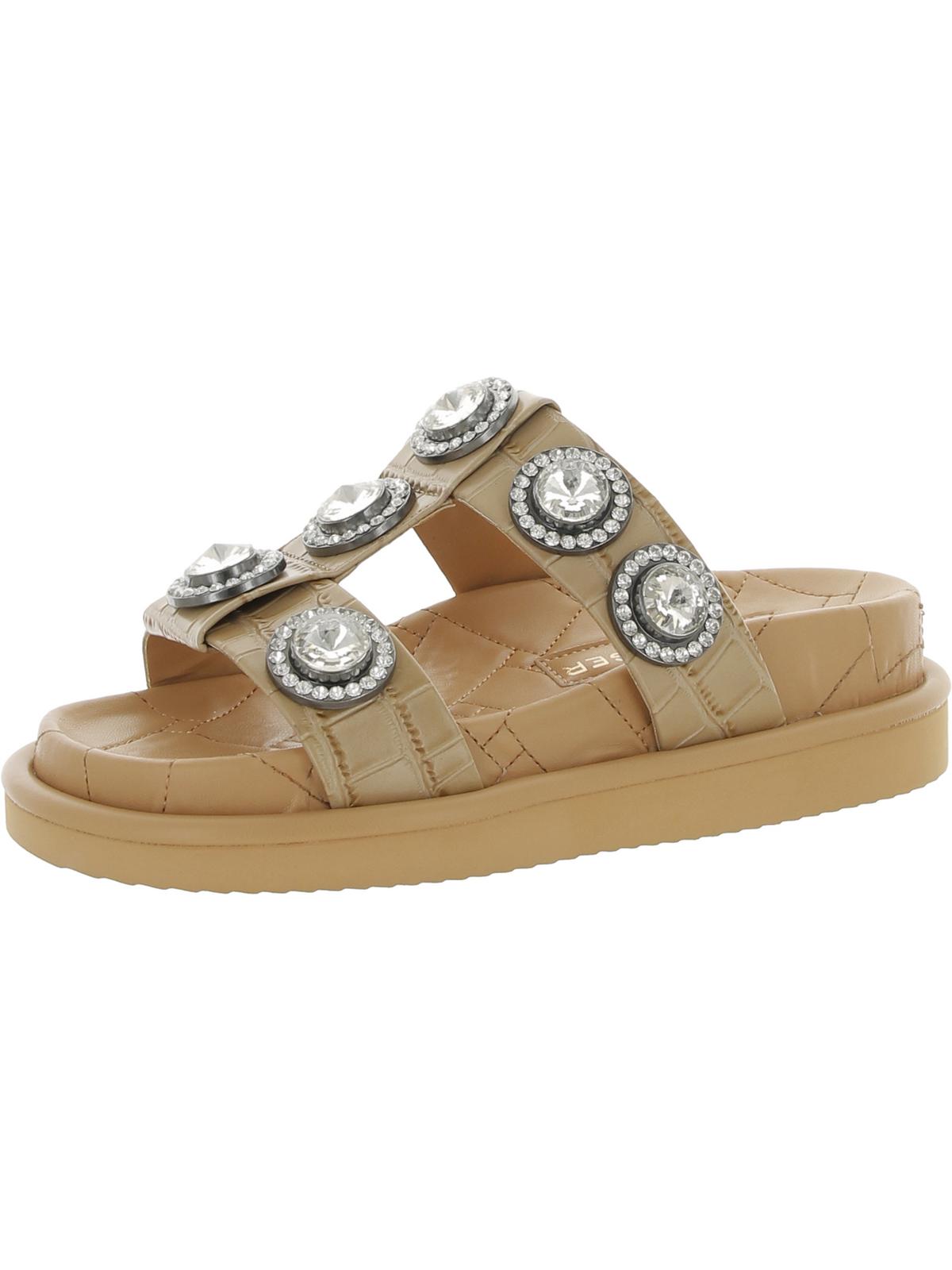 MAYFAIR PLATFORM SANDAL Camel Platform Sandals by KURT GEIGER LONDON