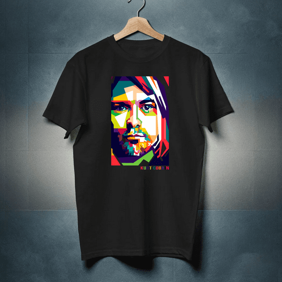 Kurt Kobain T-Shirt, Music Band T-Shirt, Cool T-Shirt