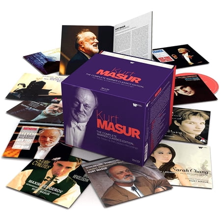 Kurt Masur - Kurt Masur: The Complete Warner Classics Edition - His Teldec & EMI Classics Recordings (70 CD) - Music & Performance - CD