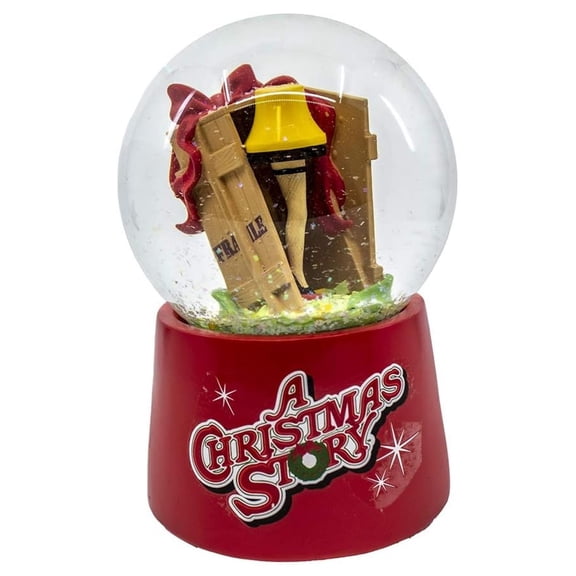 Kurt S. 100MM Musical Leg Lamp Waterglobe, Multicolor