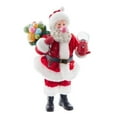 thumbnail image 1 of Kurt S. Adler 10.5 in. Fabriche Bubblegum Santa, 1 of 4