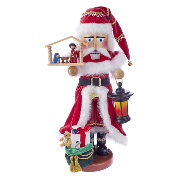 Kurt S. Adler 18.5 in. Steinbach Silent Night Santa Nutcracker