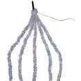 thumbnail image 1 of Kurt S. Adler 6.5-Foot Cool White Iridescent Tinsel Cascade Light Set, 1 of 2