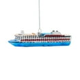 thumbnail image 1 of Kurt S. Adler 6-Inch Noble Gems Glass Cruise Ship Ornament, 1 of 7