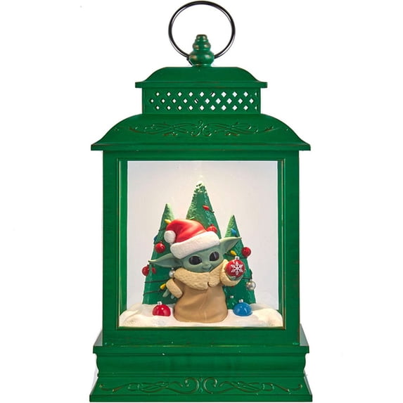 Kurt Adler Star Wars Battery Operated The Child Light-Up Lantern, 10"