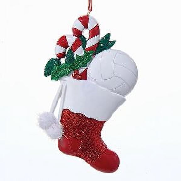 Kurt S. Adler Christmas Volleyball Stocking Ornament