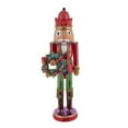 thumbnail image 1 of Kurt Adler 15" Wooden Sugar Frost Nutcracker, 1 of 8