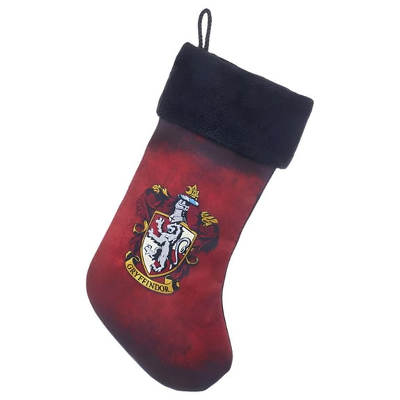 Kurt S. Adler Gryffindor Harry Potter Christmas Stocking, Polyester Red, 19"